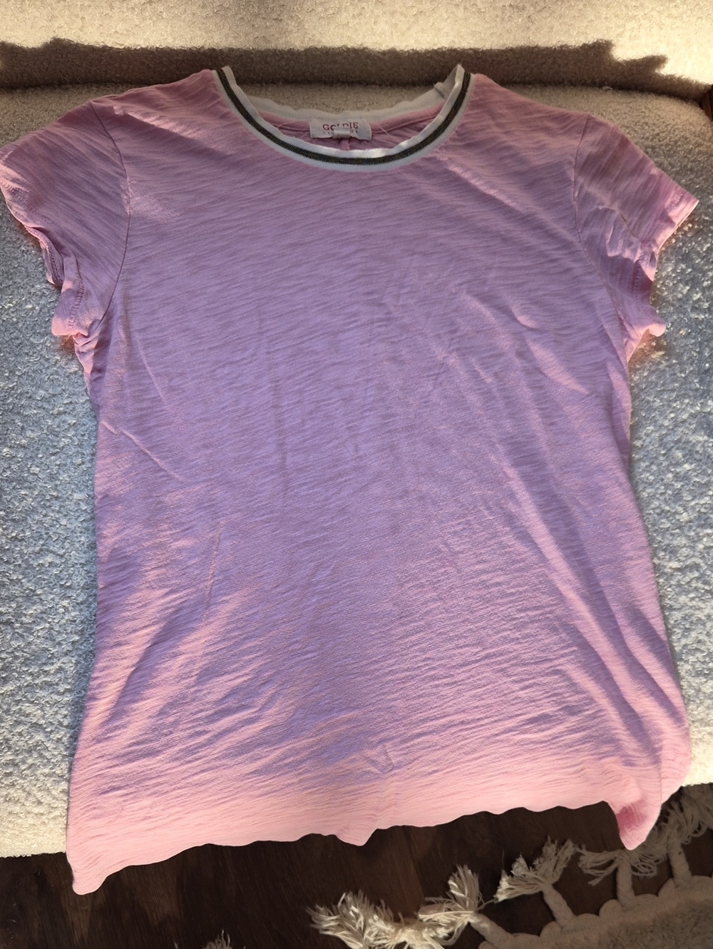 Goldie Lewinter Ringer Tee Xs